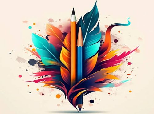 خدمة التصميم والابداع المتعددة من تصميم هوية بصرية وكروت العمل والاعلانات